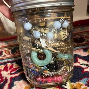 Mystery Jewelry in Mason Jar
